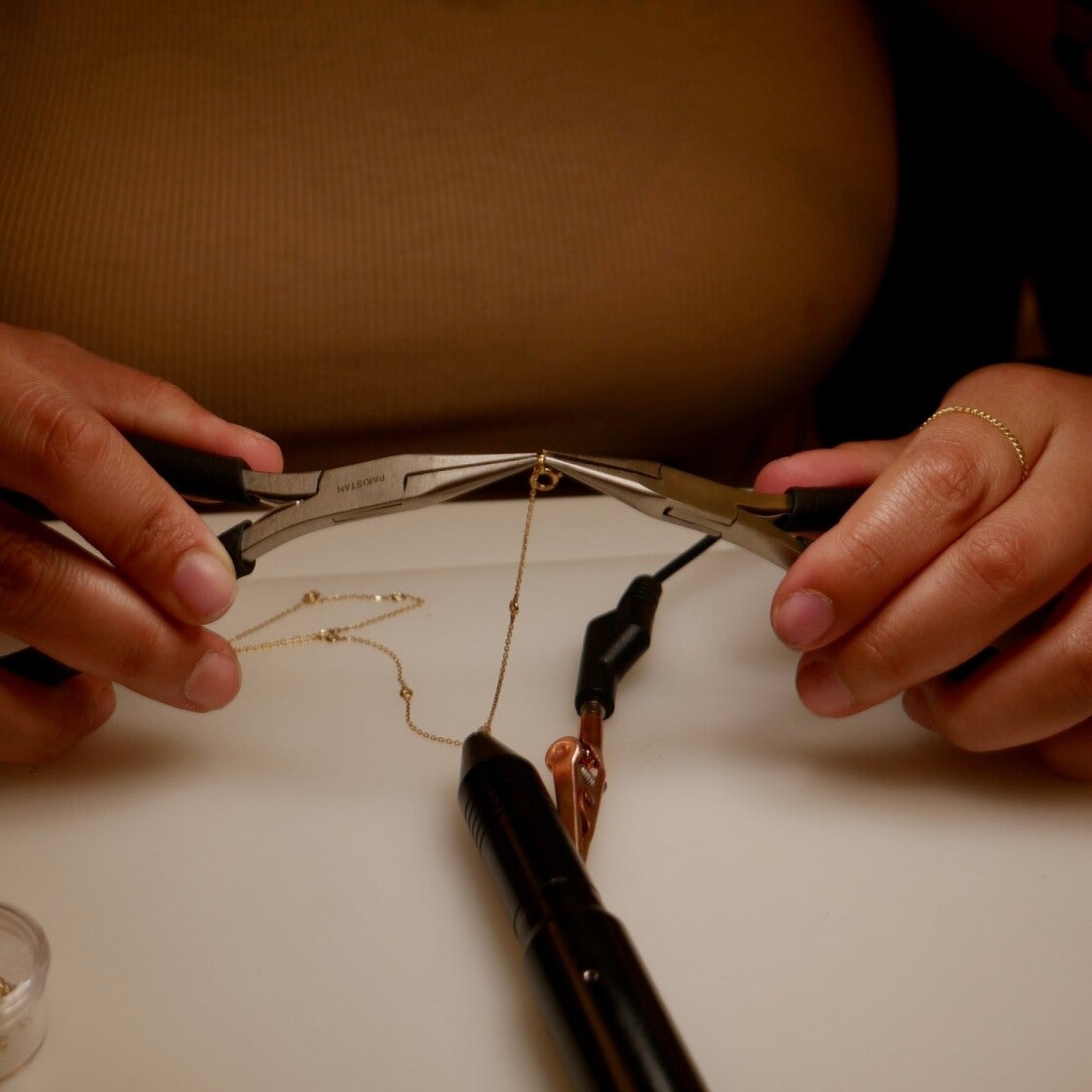 Forever Welded Jewelry Montclair NJ permanent Jewelry Custom Jeweler